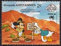 Grenadines 1988 Walt Disney 2 ¢ Multicolor Scott 999